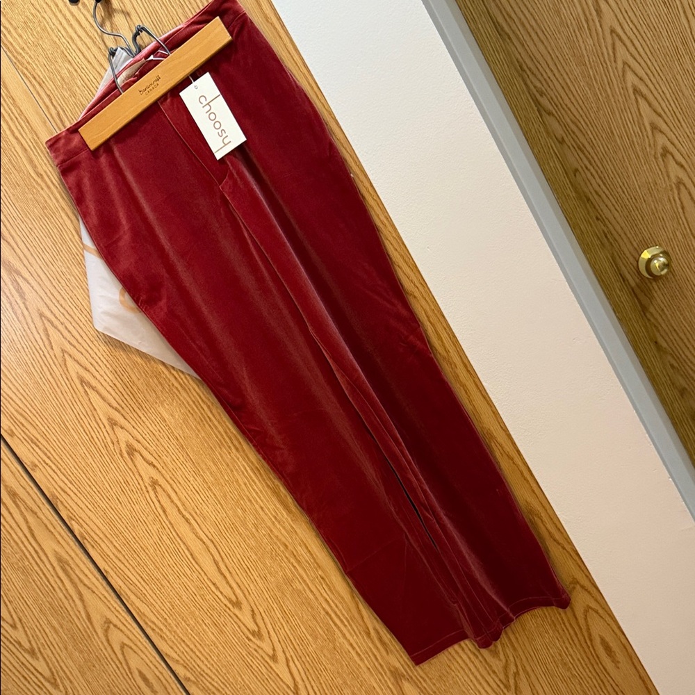 Choosy Women's Pink Straight Leg Pants